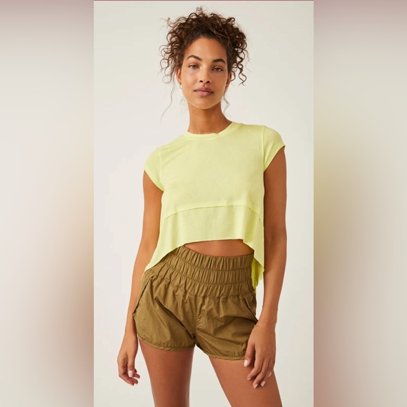FP Movement by Free People Tops - Free People! FP Movement Breezy Tempo Short Sleeve Tee NWOT!